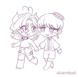 Unfinished chibis (2024)